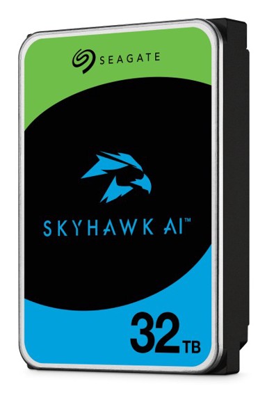 SEAGATE Tvrdi disk SkyHawk AI, 32 TB, 3.5", SATA III, 7200 RPM, 512 MB